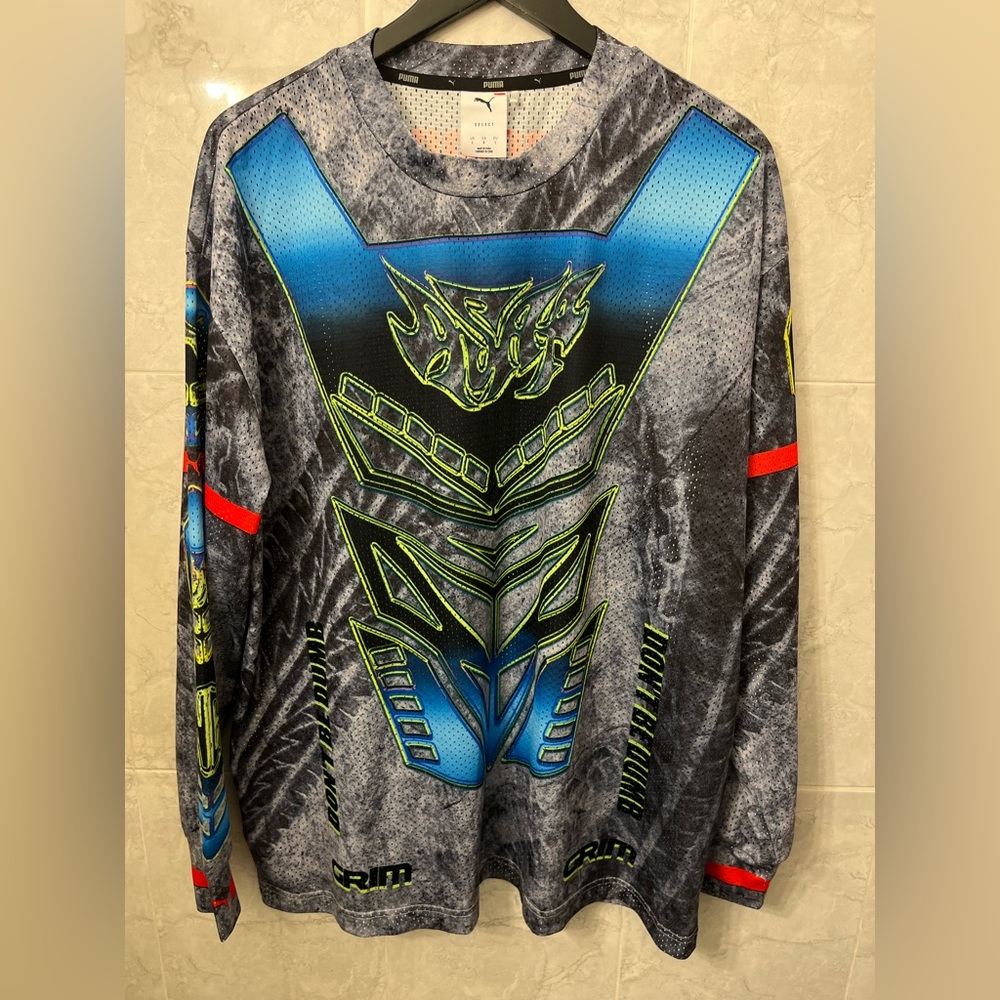 Puma x asap rocket long sleeve shirt Sz large